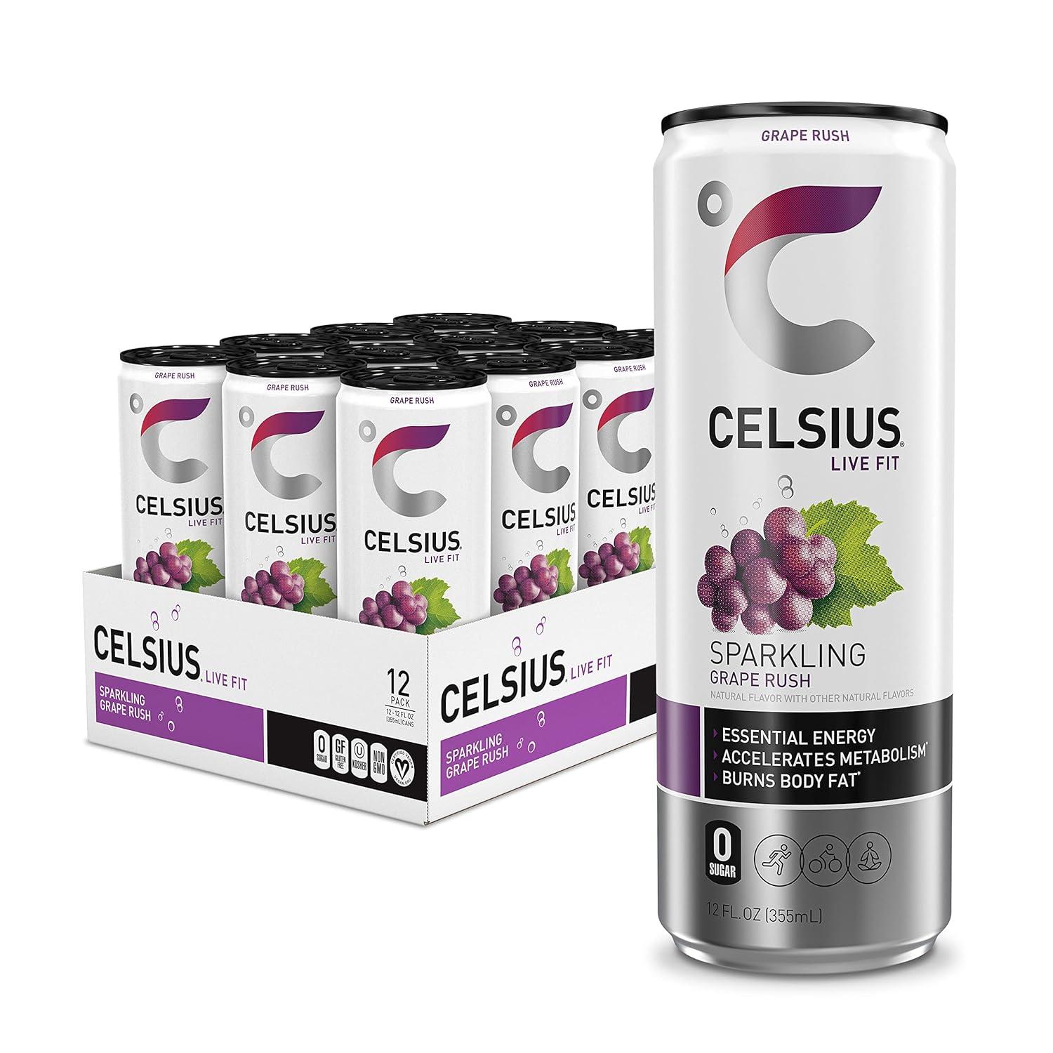 Celsius Sparkling Grape Rush