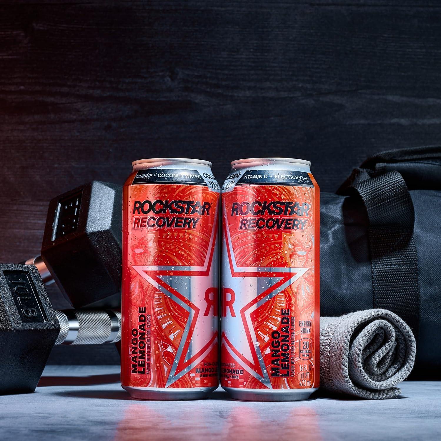 Rockstar Recovery Mango Lemonade