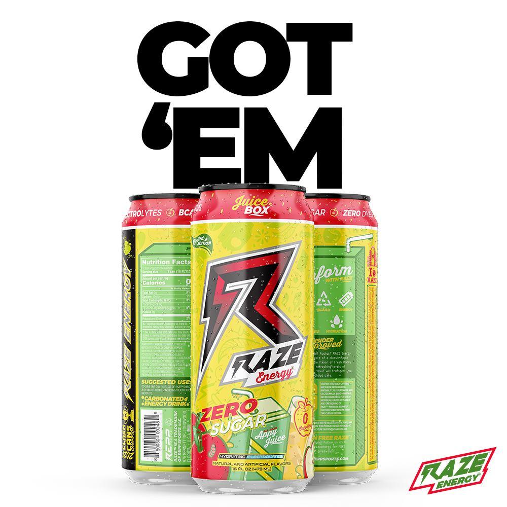 Raze Energy Juice Box