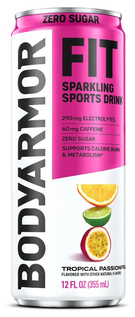 BodyArmor FIT Tropical Passionfruit can, front