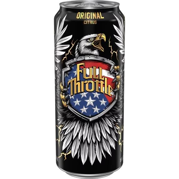 Full Throttle Original Citrus can, front