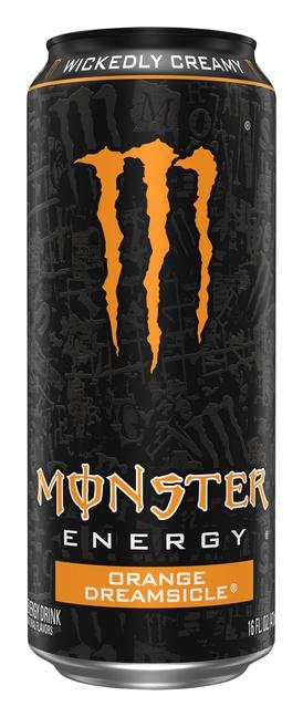Monster Energy Orange Dreamsicle 16 fl oz can, front