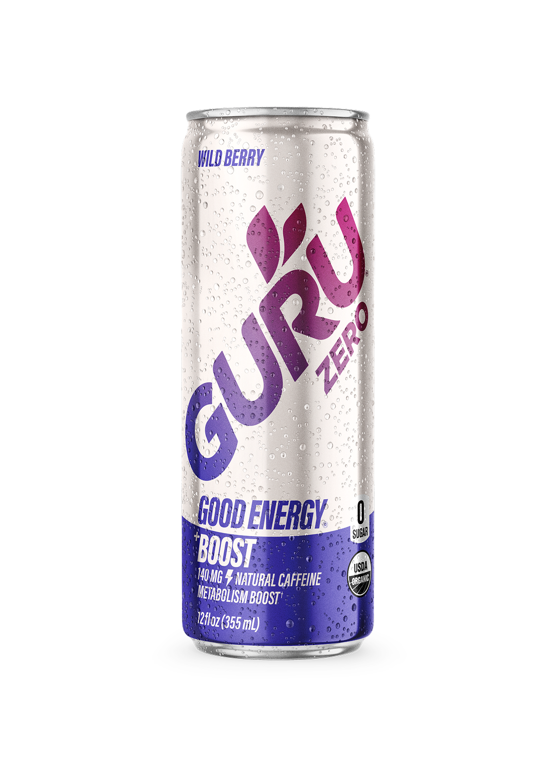 GURU Zero Wild Berry can
