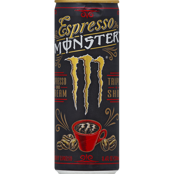 Monster Energy Espresso Monster Espresso And Cream can