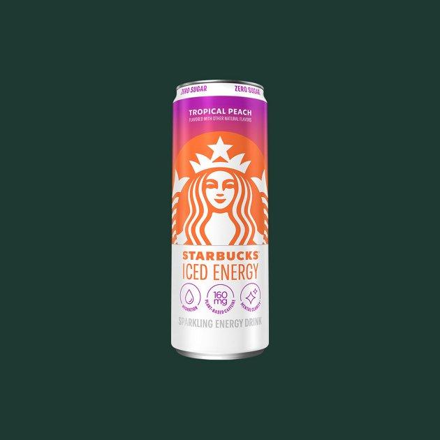 Starbucks Starbucks Tropical Peach can